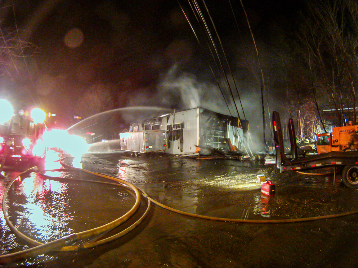 Depot Road Fire, Williamsburg