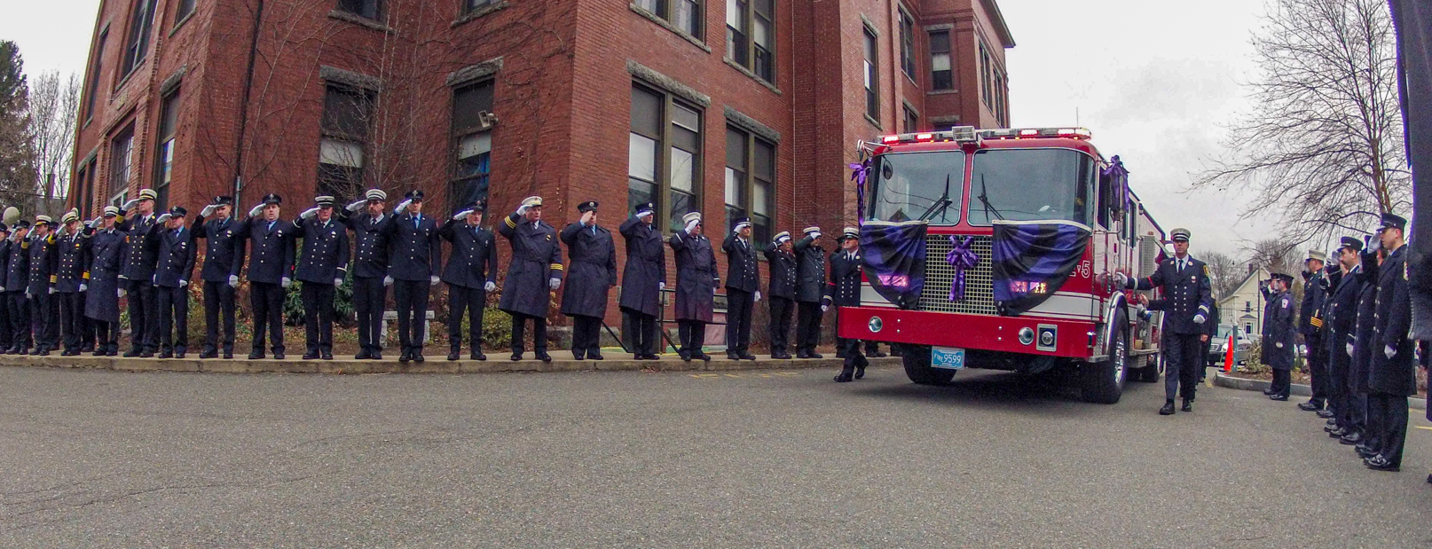 Funeral for Peabody MA Firefighter Jim Rice
