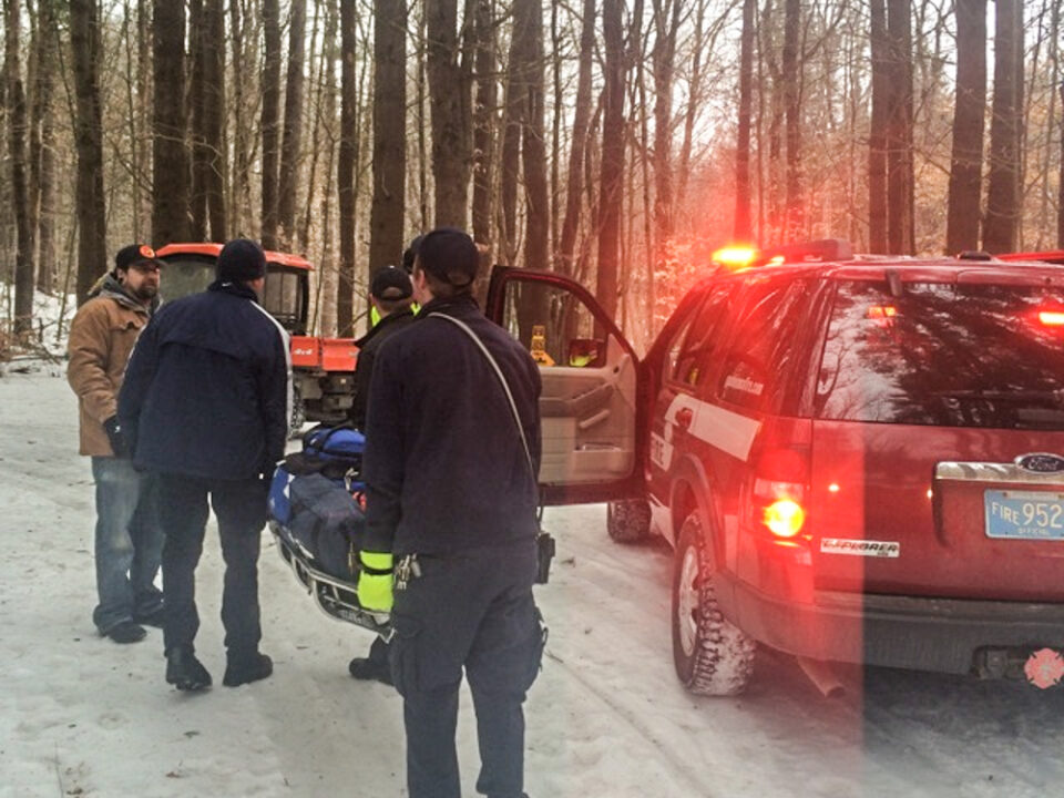 Rescue, Injured Hiker Rescued from the D.A.R.